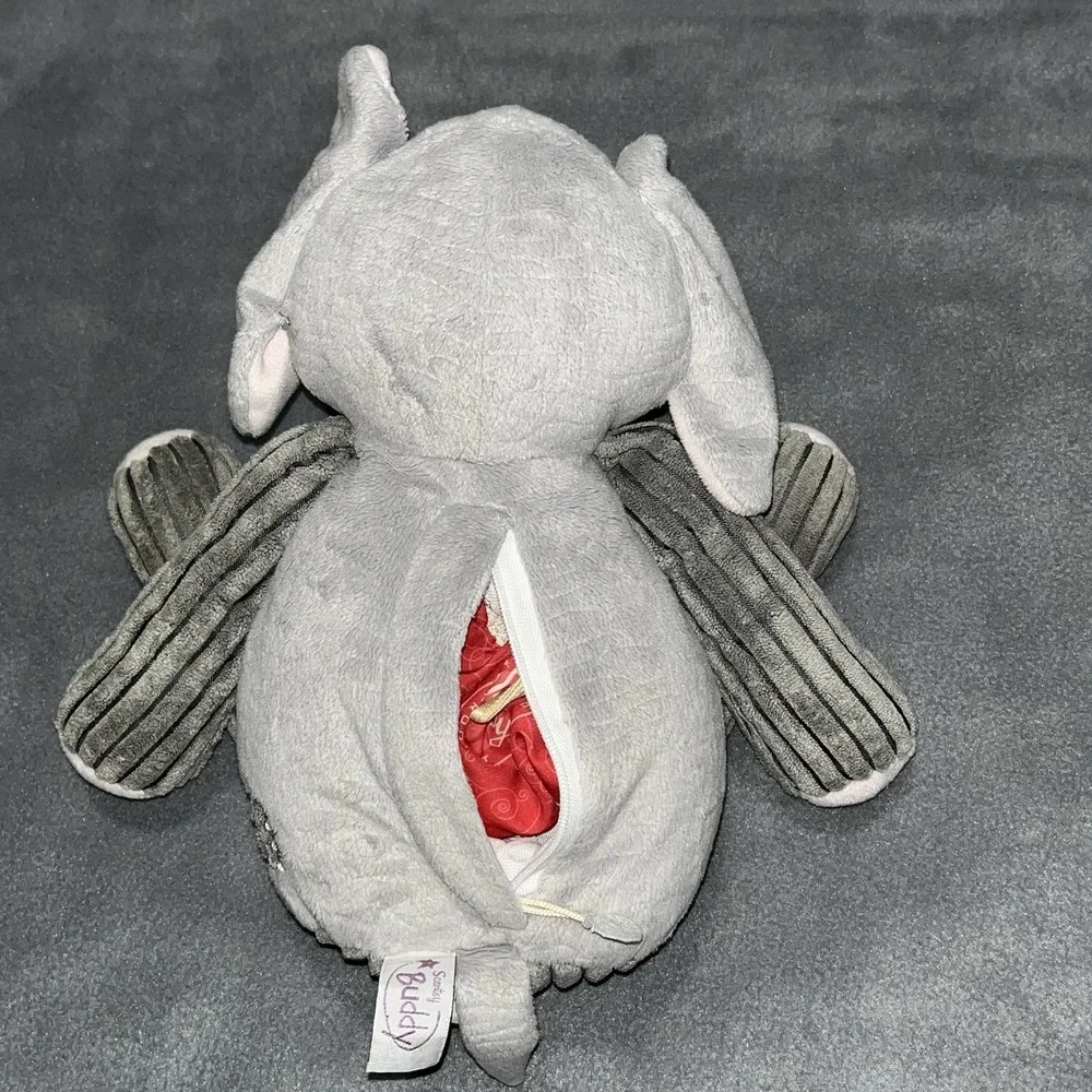 Scentsy Buddy Elephant Stuffed Animal Plush Corduroy Sensory With‎ Scent Pack